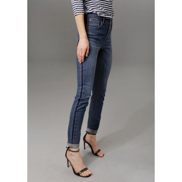 Aniston CASUAL Jeans in dunkelblau