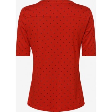 apriori Shirt in dunkelblau / rot