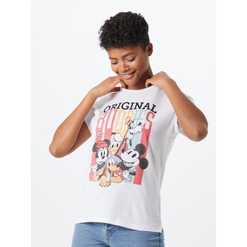 PRINCESS GOES HOLLYWOOD Shirt 'Mickey' in rot / schwarz / weiß