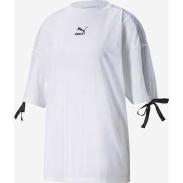 PUMA T-Shirt in schwarz / weiß