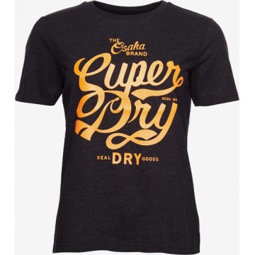 Superdry T-Shirt in anthrazit / dunkelgrau