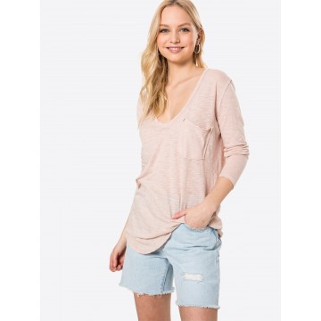 Free People Shirt 'BETTY' in rosa