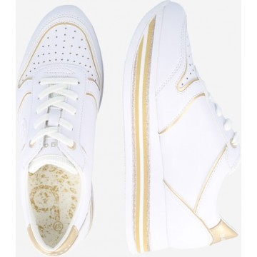 bugatti Sneaker in gold / weiß