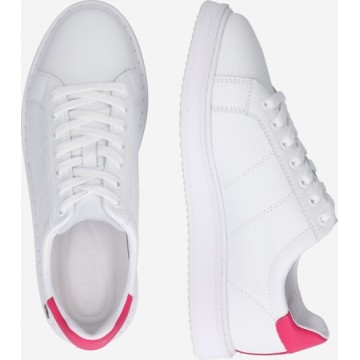 Lauren Ralph Lauren Sneaker 'ANGELINE' in dunkelpink / weiß