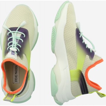 STEVE MADDEN Sneaker 'Match' in gelb / dunkellila / orange