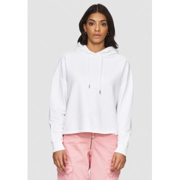 Cotton Candy Kapuzensweatshirt 'HADLEY' in weiß