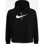 Nike Sportswear Sweatshirt in schwarz / weiß
