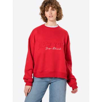 Public Desire Sweatshirt in rot / weiß
